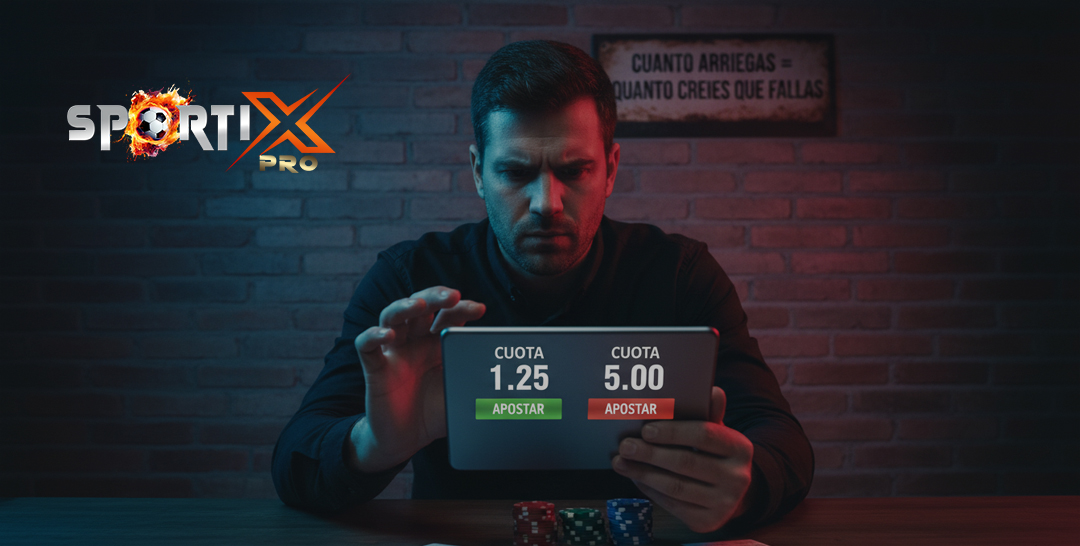 La cuota no dice cuánto puedes ganar, dice cuánto estás dispuesto a equivocarte